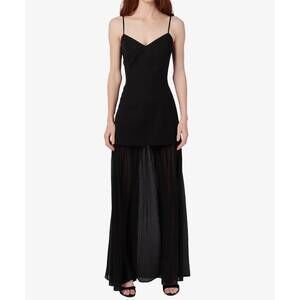 NEW CAMI NYC susannah maxi dress in black